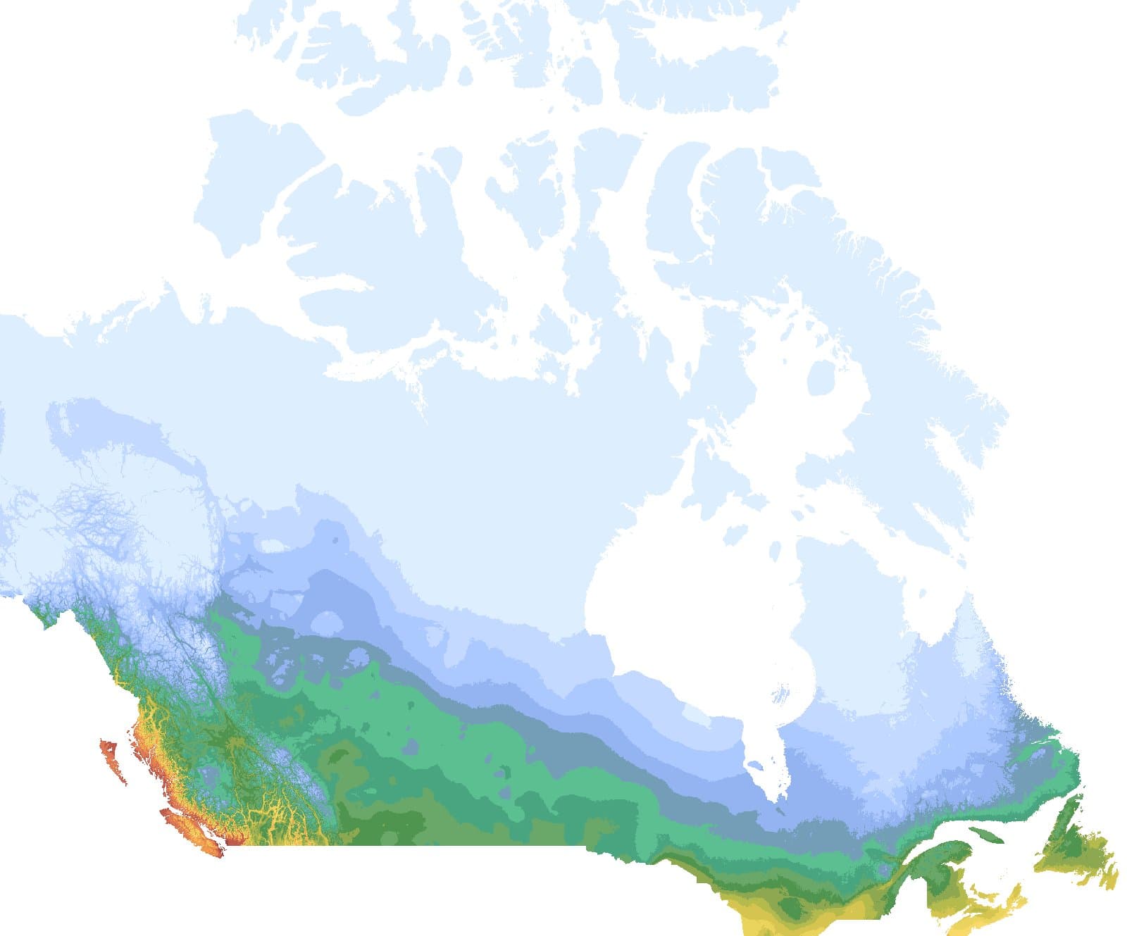 Mapping Canada's plant hardiness shift